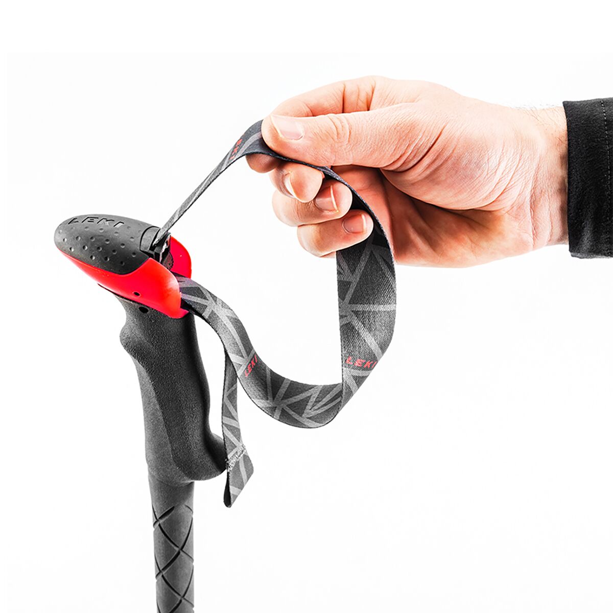 LEKI Super Micro Adjustable Aluminum Hiking Pole – Lightweight Trekking Pole For Shorter Hikers, Single Walking Cane Style