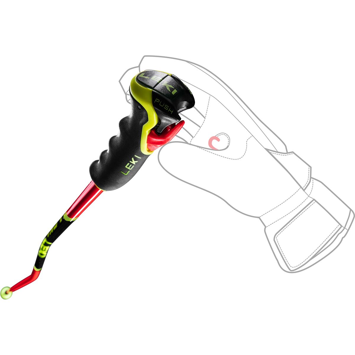 LEKI WCR GS 3D Ski Poles