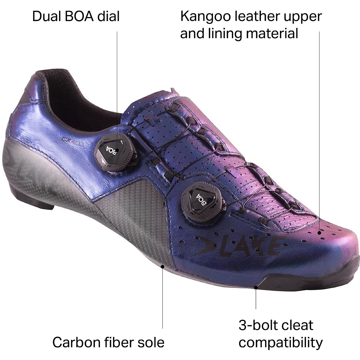 Lake CX403 Wide Cycling Shoe - Men´s