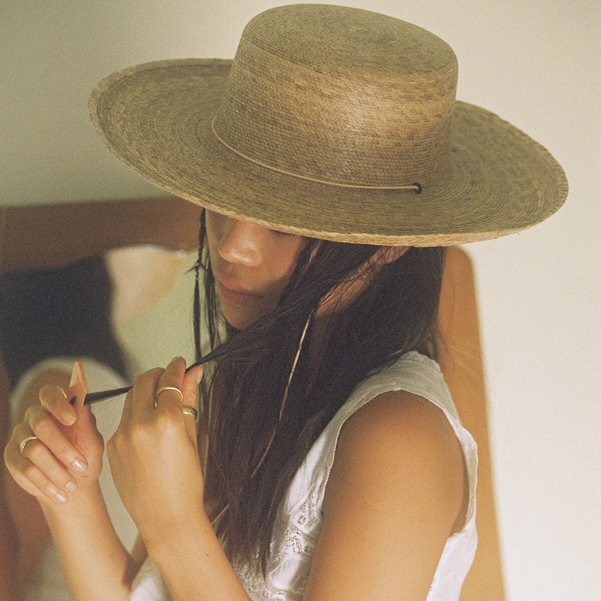 Lack of Color Island Palma Boater Hat