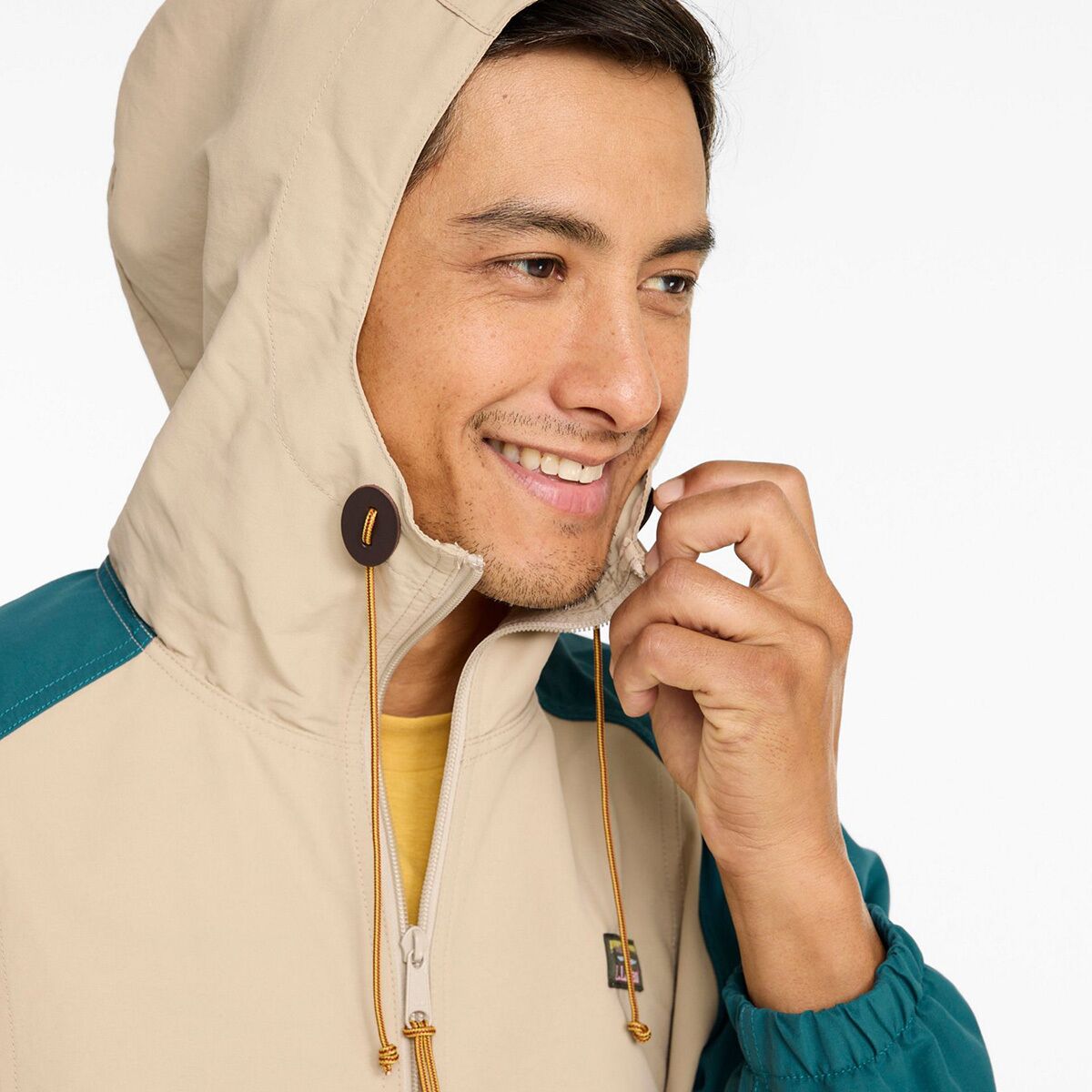Мужская куртка L.L.Bean Mountain Classic Multi Color Anorak, цвет: Хаки / Стальной серый — фото 6