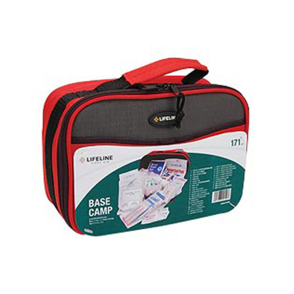Lifeline Base Camp FirstAid Kit 171 Pieces Hike & Camp