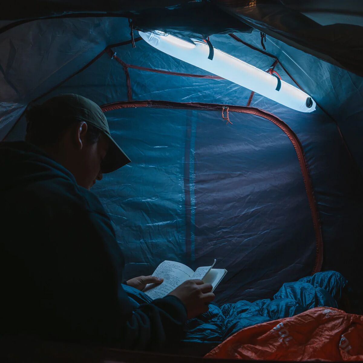 LuminAID Solar Beam + Phone Charger