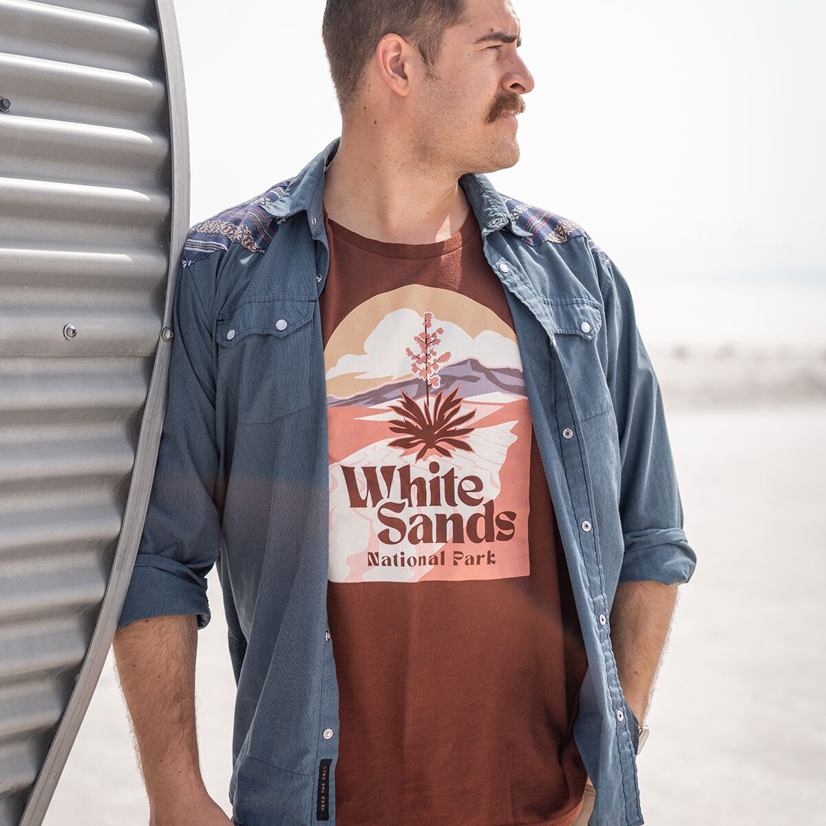 Landmark Project White Sands National Park Short-Sleeve...