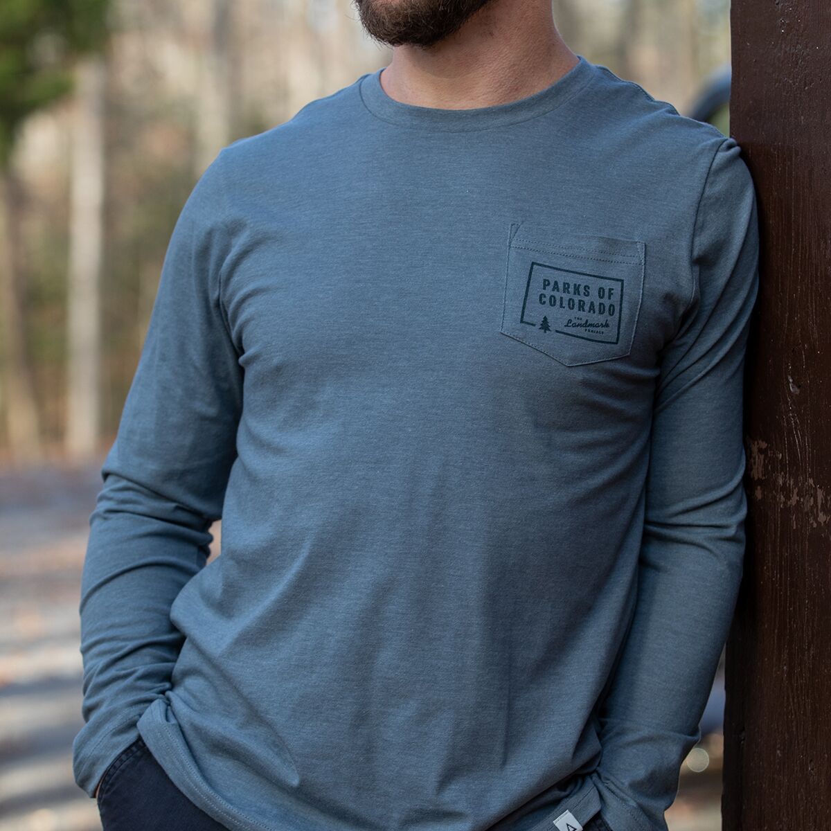 Landmark Project Explore Colorado Long-Sleeve Pocket T-Shirt