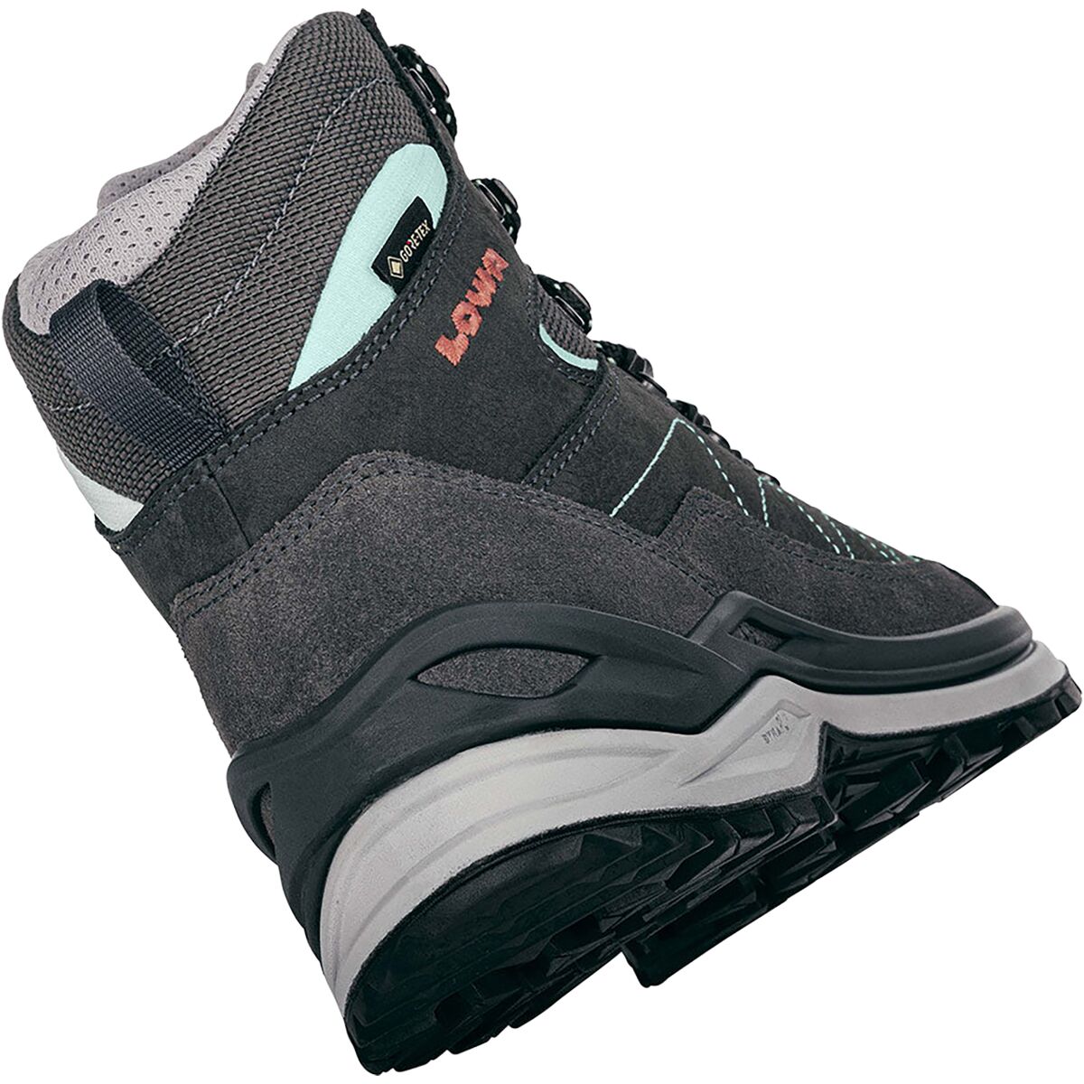 Женские ботинки Lowa Toro Pro GTX Mid Hiking Boot, цвет: Графитовый / Нефритовый — фото 6