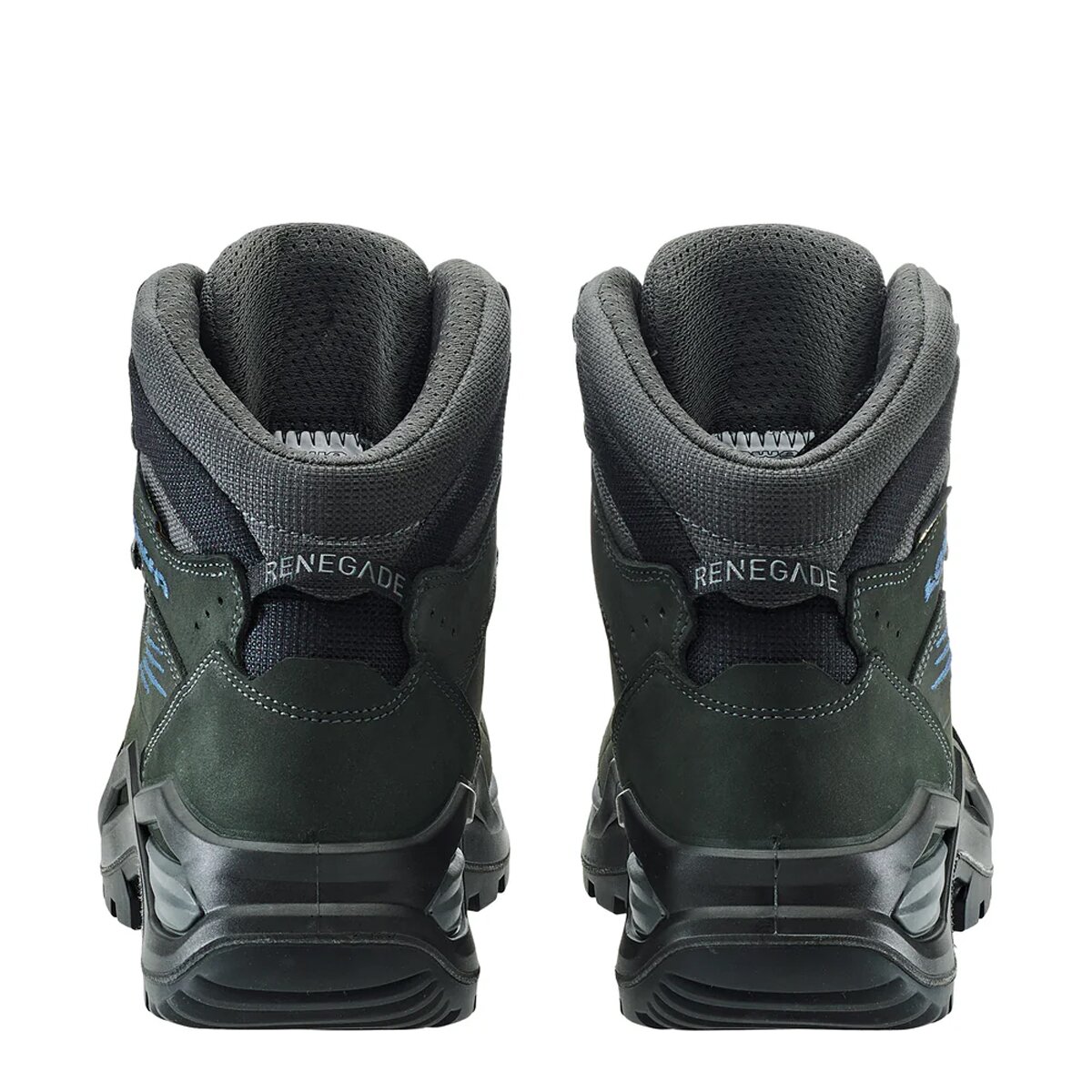 Мужские ботинки Lowa Renegade Evo GTX Mid Hiking Boot, цвет: Антрацитовый / Стальной синий — фото 8