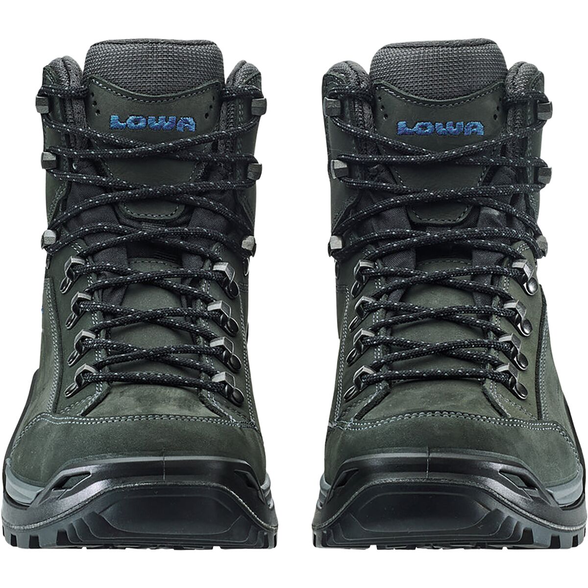 Мужские кроссовки Lowa Renegade Evo GTX Mid Wide Hiking, цвет: Антрацитовый / Стальной — фото 3