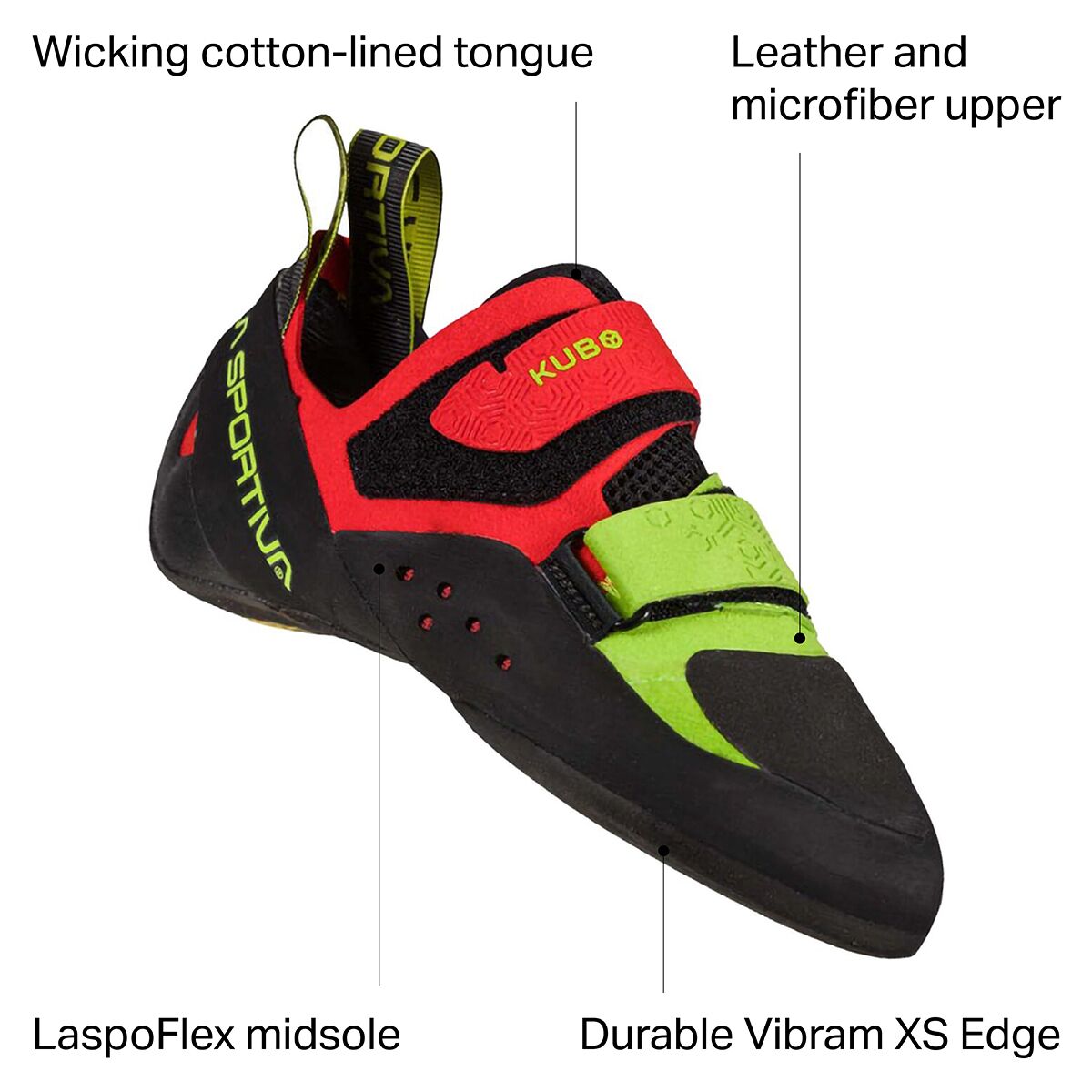 La Sportiva Kubo Climbing Shoe Climb