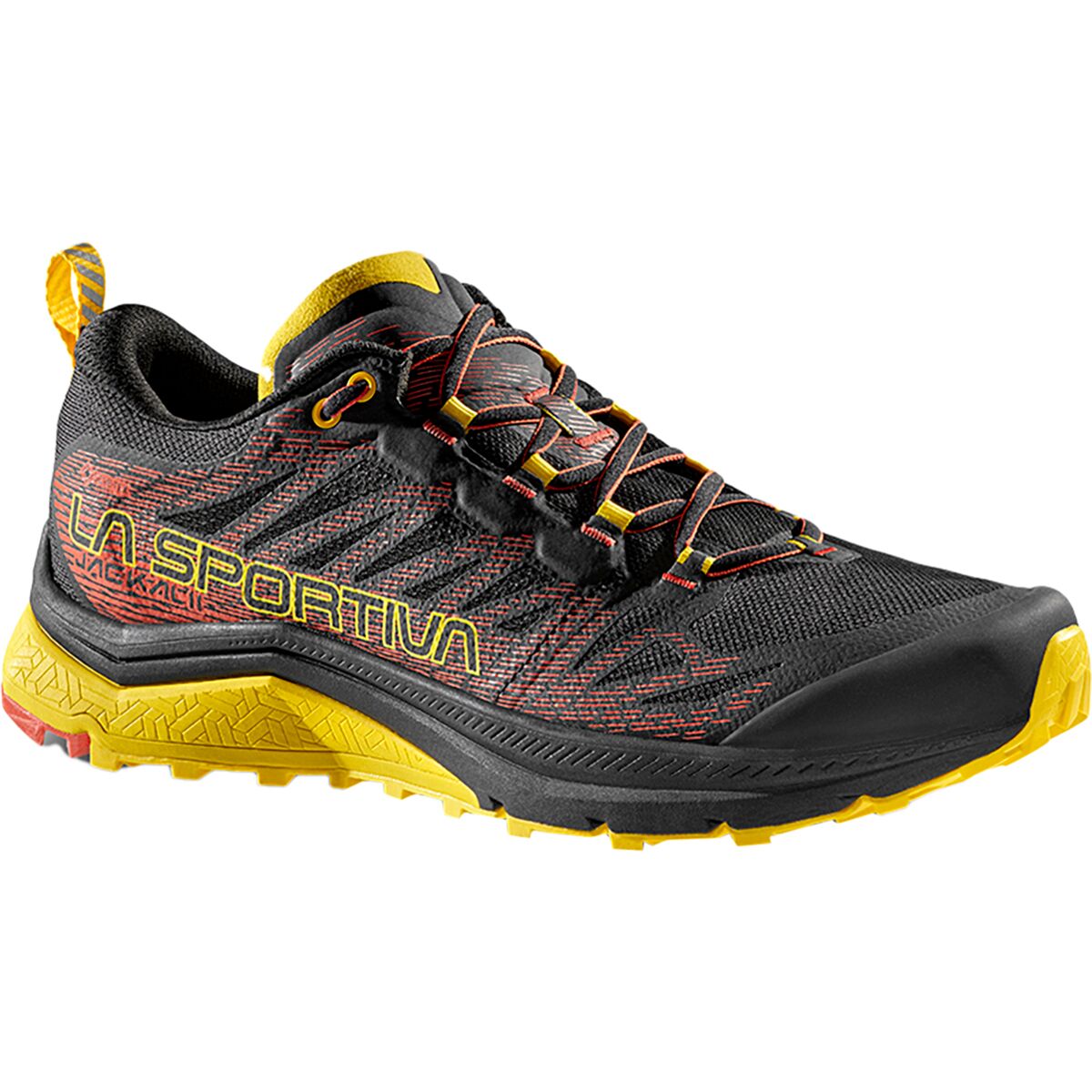 Мужские кроссовки La Sportiva Jackal II GTX, цвет: Чёрный / Жёлтый — фото 2