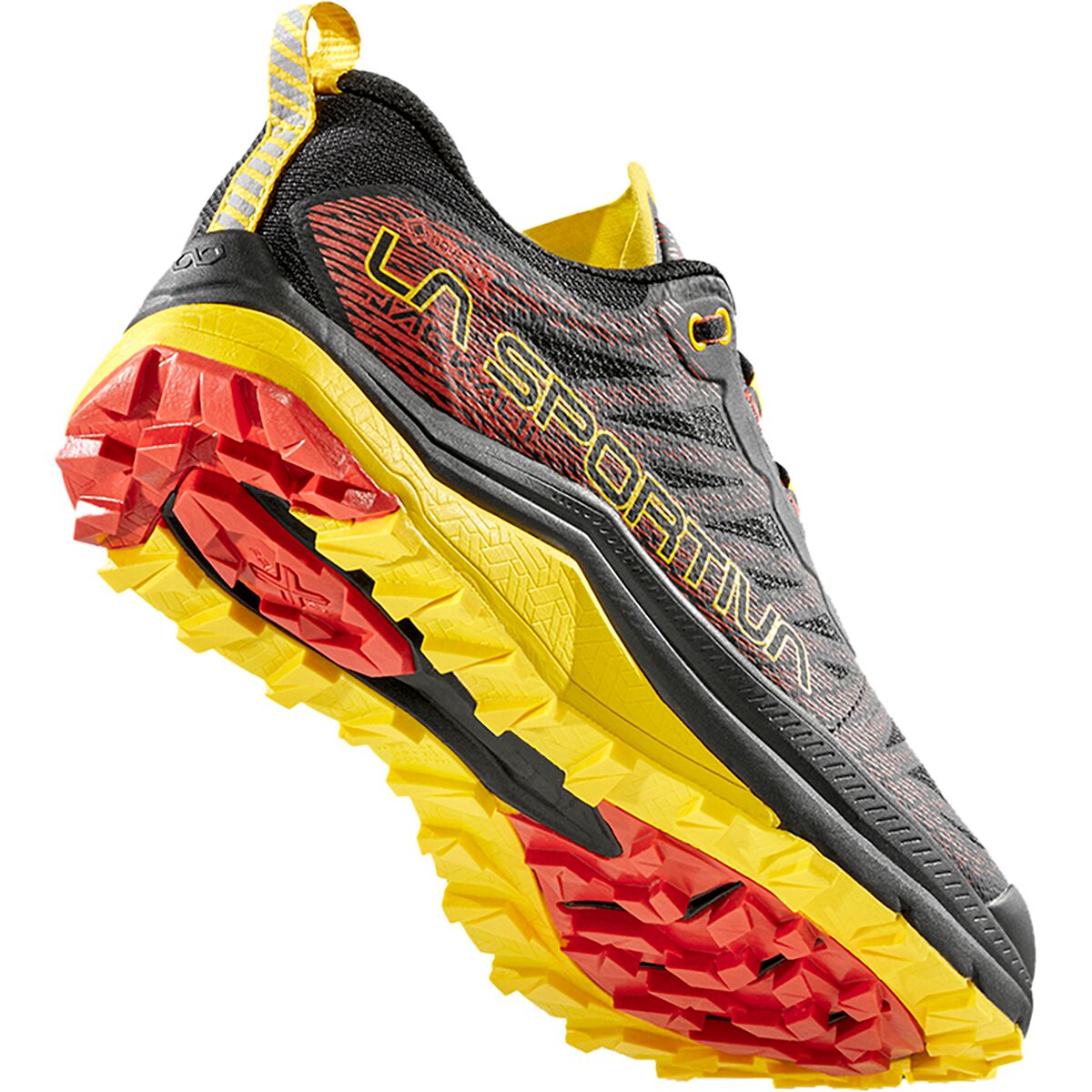 Мужские кроссовки La Sportiva Jackal II GTX, цвет: Чёрный / Жёлтый — фото 4