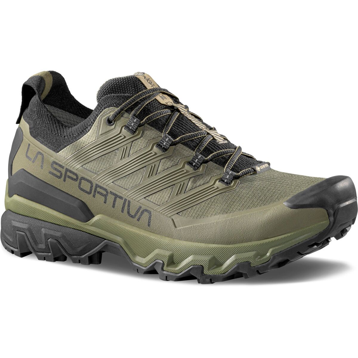 Мужские кроссовки La Sportiva Ultra Raptor 3 GTX Hiking, цвет: Кипарисовый / Чёрный — фото 2