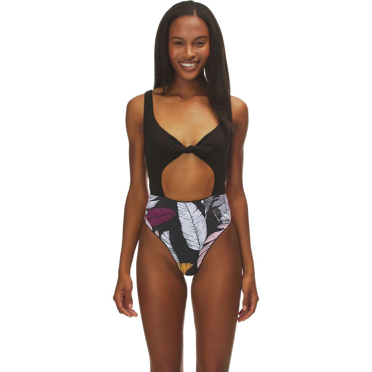 Maaji Meteorite One N Done High Rise One Piece Swim Suit Women s 