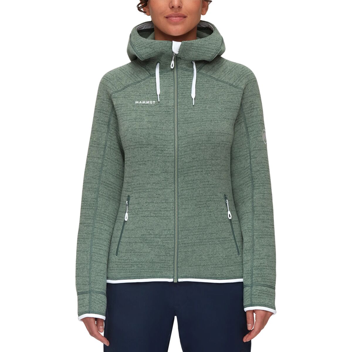 Mammut Arctic IV ML Hooded Jacke Damen – Warmes Fleece Mit Kapuze, Polartec Thermal Pro