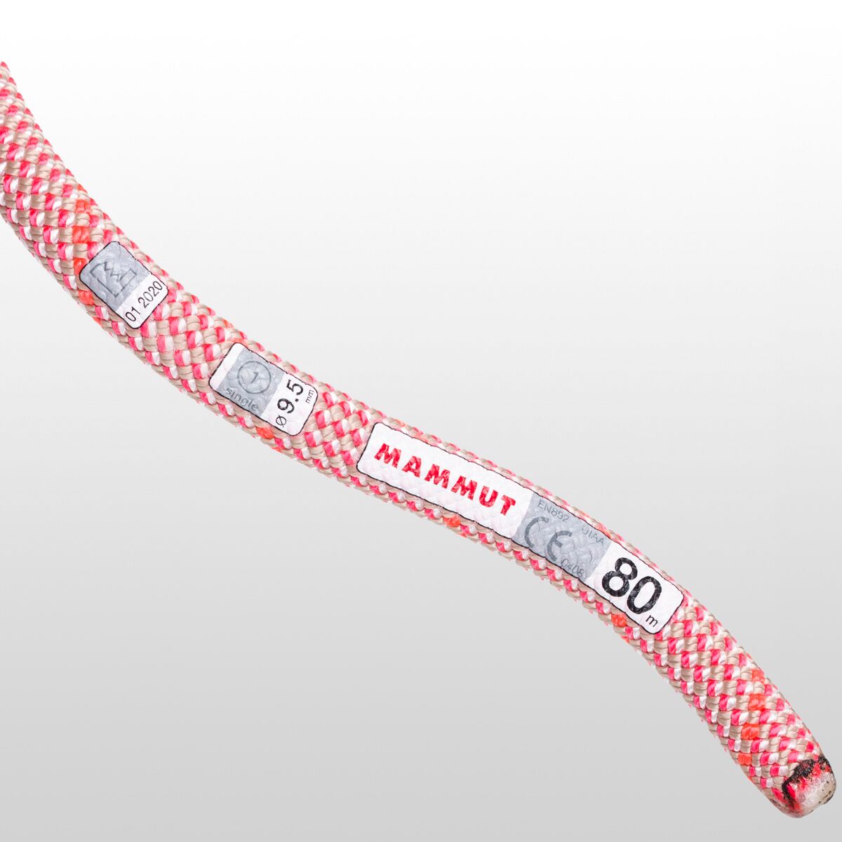 Mammut 9.8 Crag Classic Rope Orange/White Klimtouwen