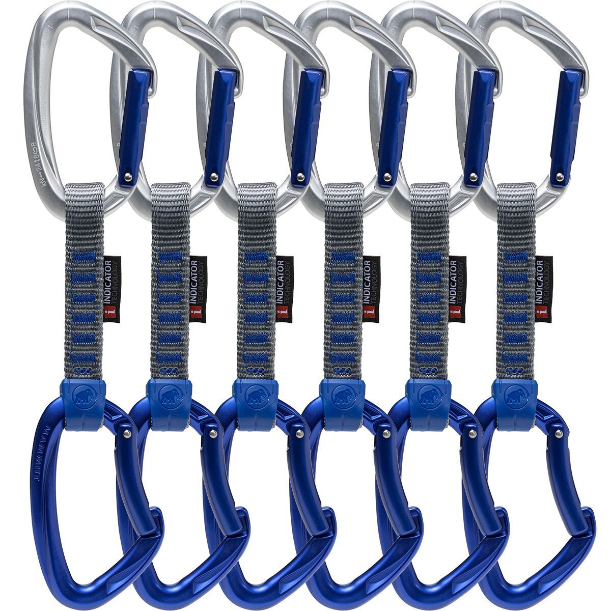Mammut Crag Keylock Indicator Quickdraws 6Pack Climb