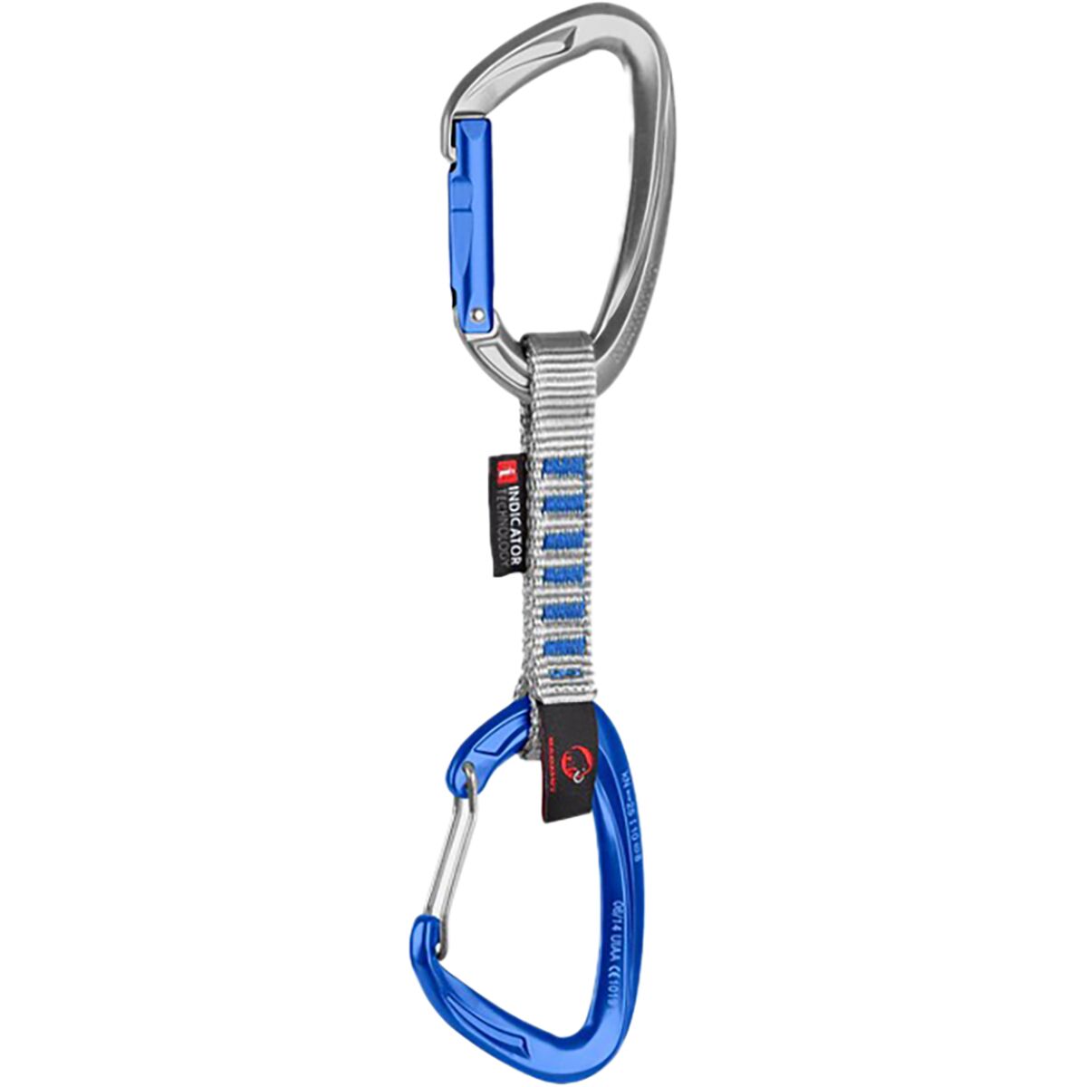 Mammut Crag Keylock Wire Indicator Quickdraws - 6-Pack