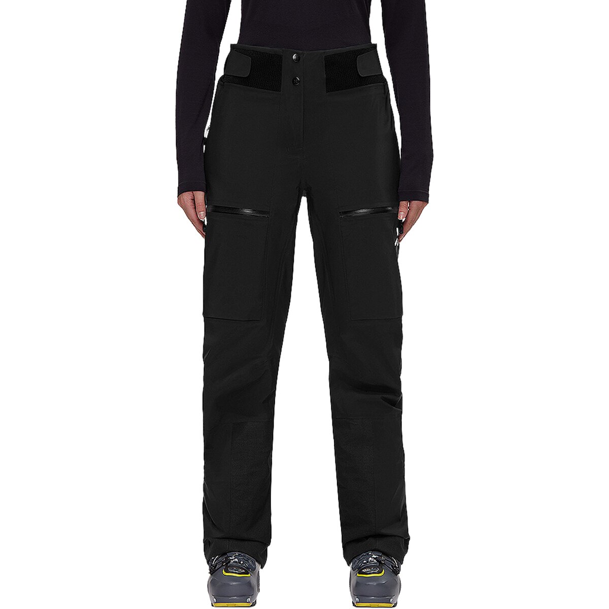 Женские брюки Mammut Eiger Free Advanced HS, цвет: Чёрный — фото 1