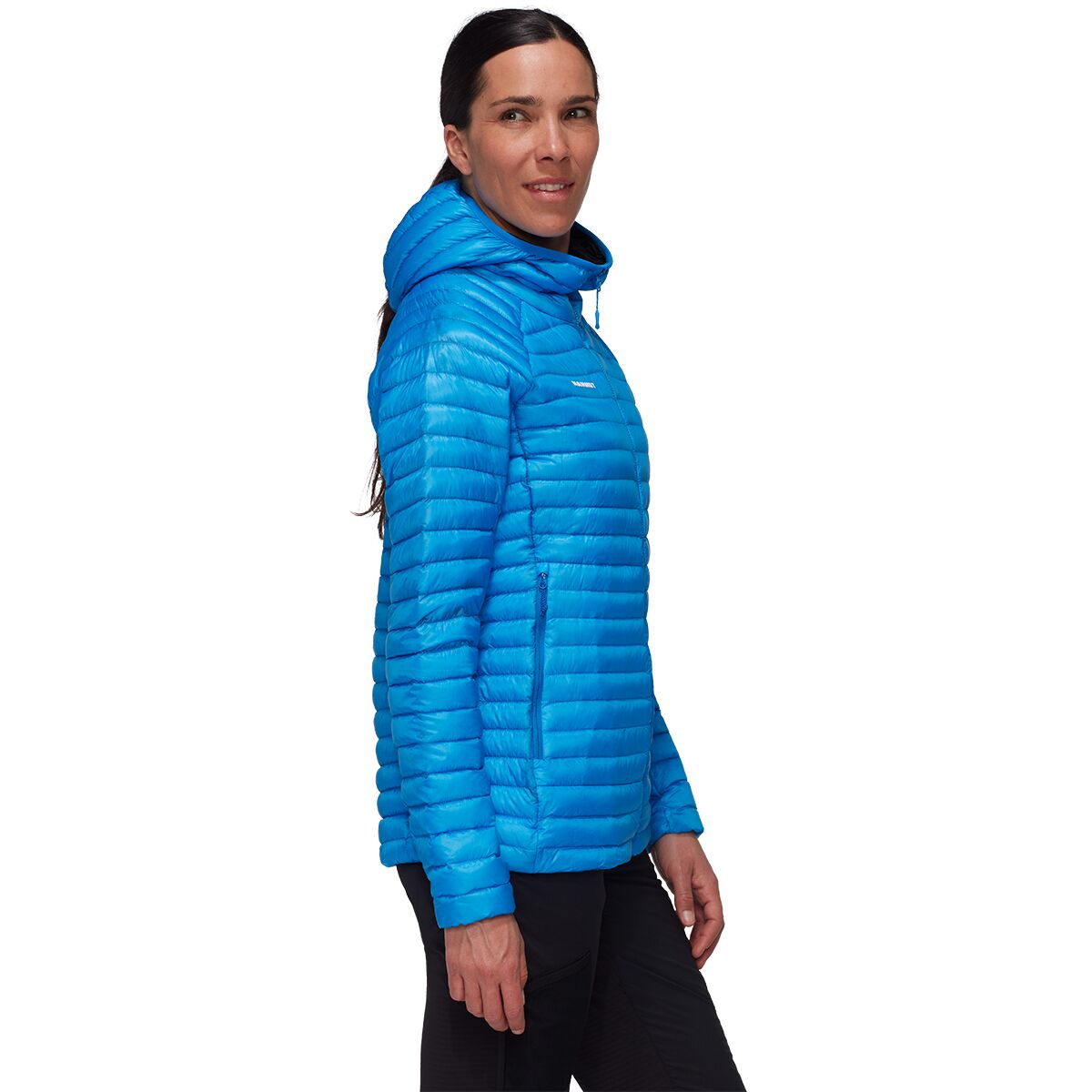 Женская куртка Mammut Aenergy IN Hooded, цвет: Синий / Чёрный — фото 8