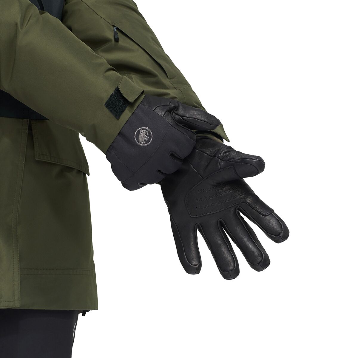 Перчатки Mammut Stoney Glove, цвет: Чёрный — фото 3