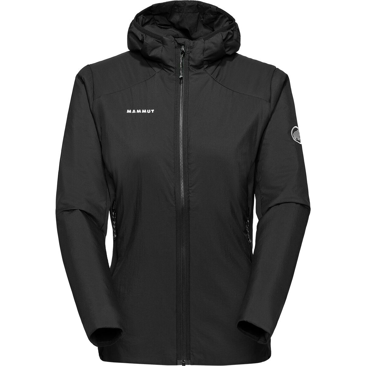 Женская куртка Mammut Rime Air IN Hybrid Hooded, цвет: Чёрный — фото 4