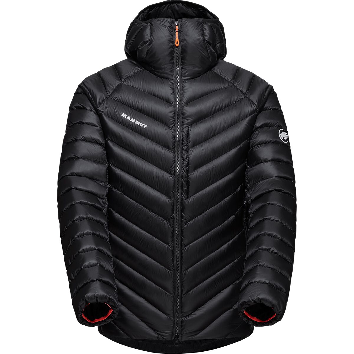 Мужская куртка Mammut Broad Peak IN Hooded, цвет: Чёрный — фото 3