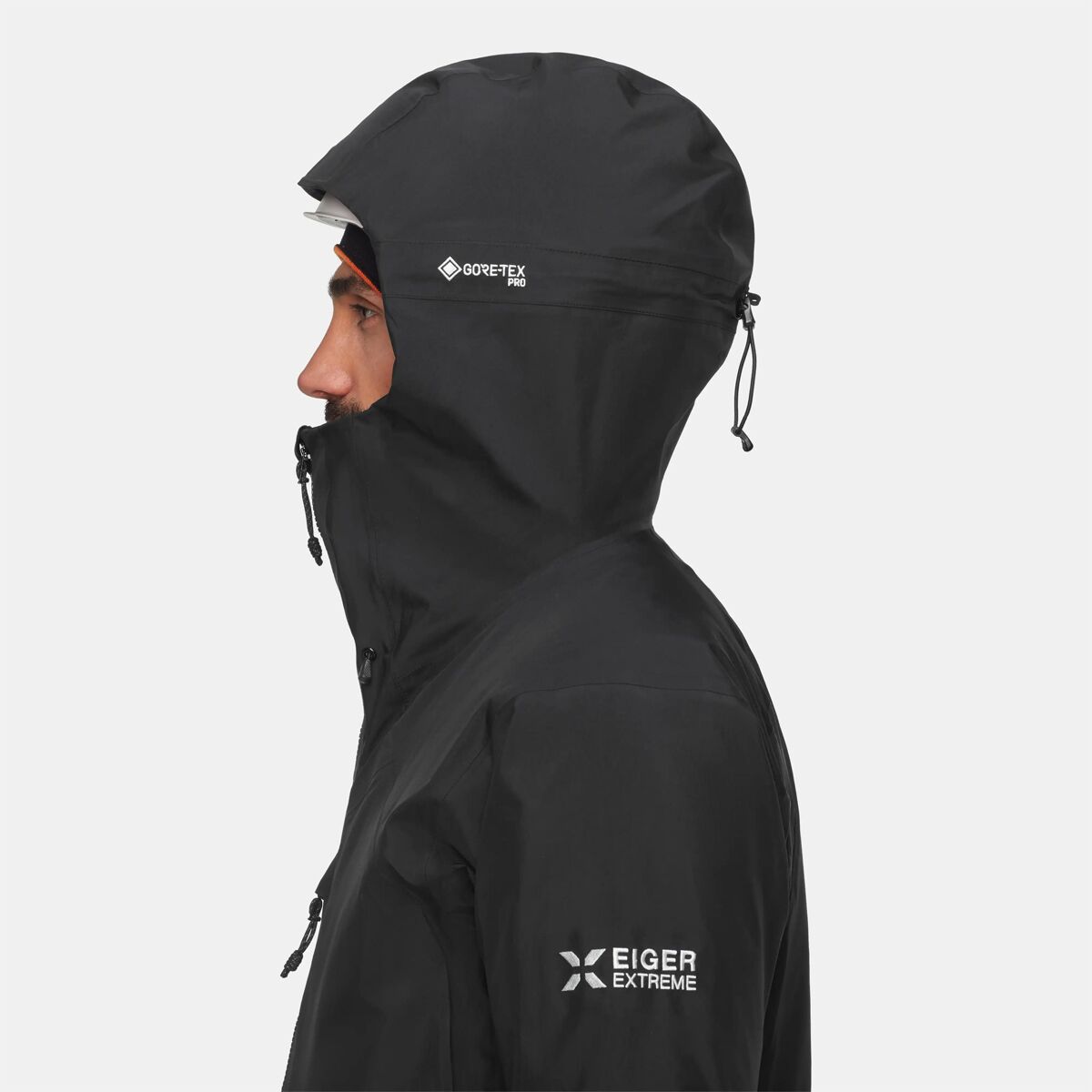Мужская куртка Mammut Eiger Nordwand Advanced HS Hooded, цвет: Чёрный — фото 6