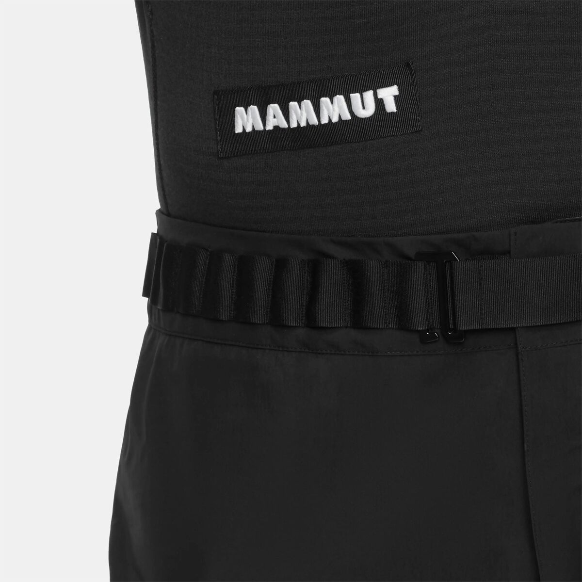 Мужские брюки Mammut Eiger Nordwand Advanced HS, цвет: Чёрный — фото 3