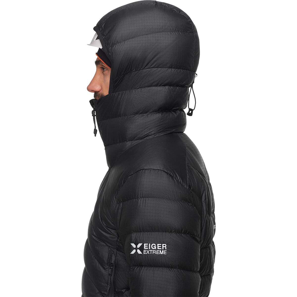Мужская куртка Mammut Eiger Nordwand Light Down IN Hooded, цвет: Чёрный — фото 8