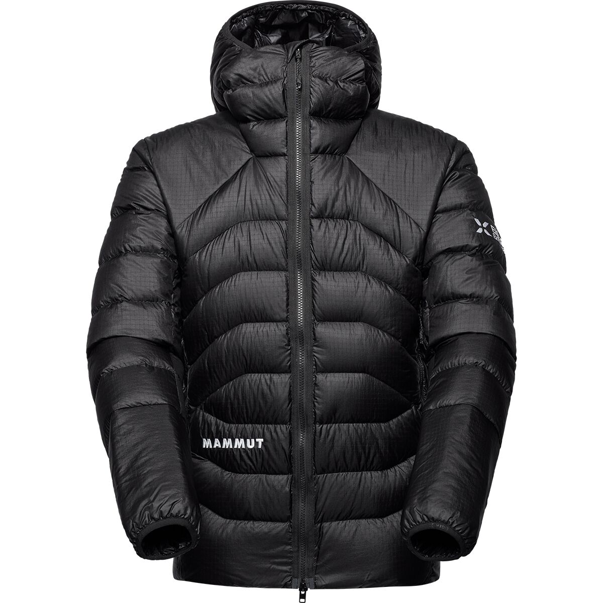 Мужская куртка Mammut Eiger Nordwand Light Down IN Hooded, цвет: Чёрный — фото 9