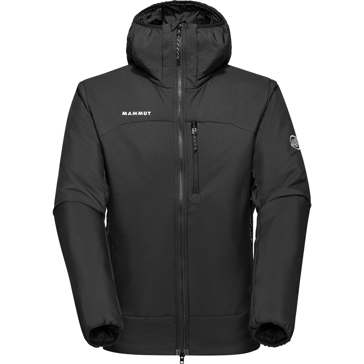 Мужская куртка Mammut Rime IN Hooded, цвет: Чёрный — фото 3