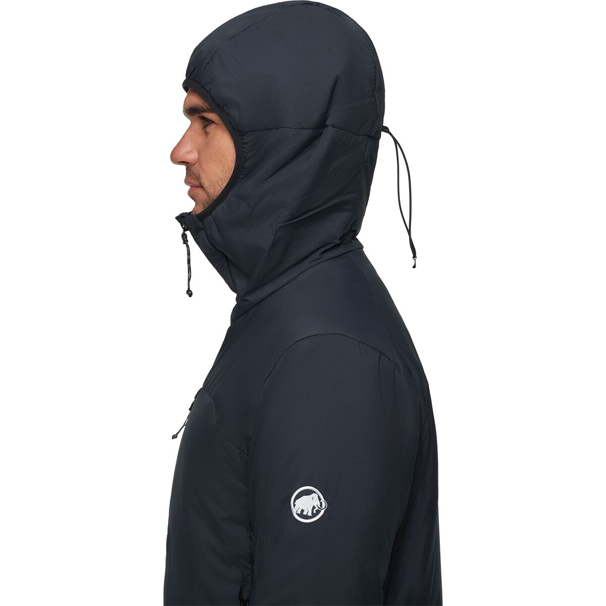 Мужская куртка Mammut Rime IN Hooded, цвет: Чёрный — фото 5