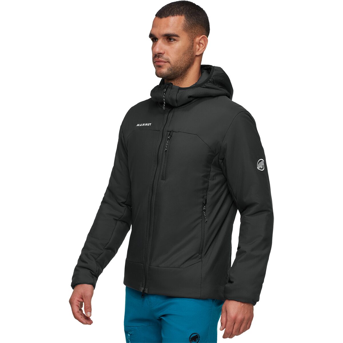 Мужская куртка Mammut Rime IN Hooded, цвет: Чёрный — фото 10
