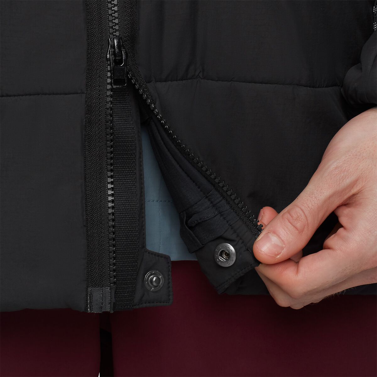 Мужская куртка Mammut Rime Pro Belay IN Hooded, цвет: Чёрный — фото 4