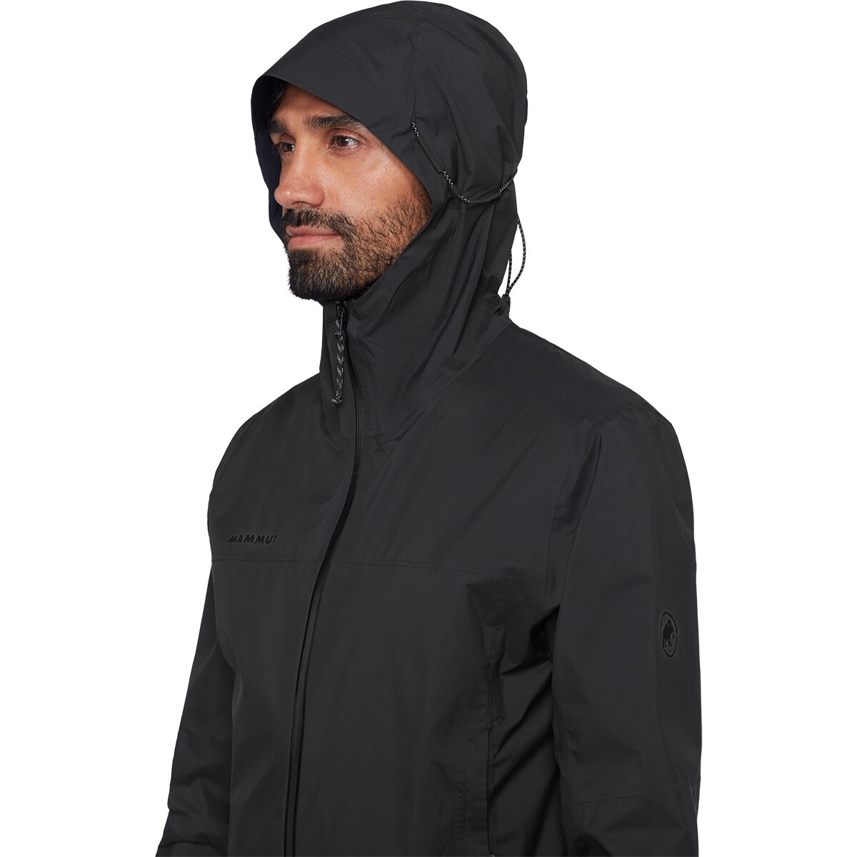 Мужская куртка Mammut Ducan HS Hooded, цвет: Чёрный — фото 5