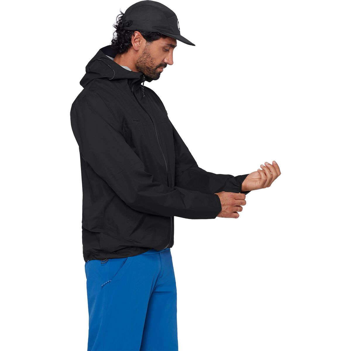 Мужская куртка Mammut Ducan HS Hooded, цвет: Чёрный — фото 8