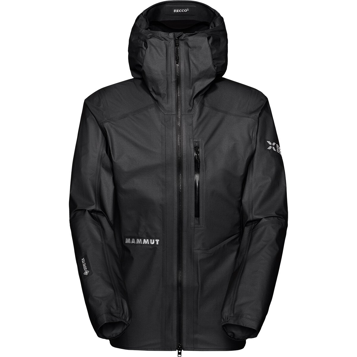 Мужская куртка Mammut Eiger Nordwand Light HS Hooded, цвет: Чёрный — фото 6