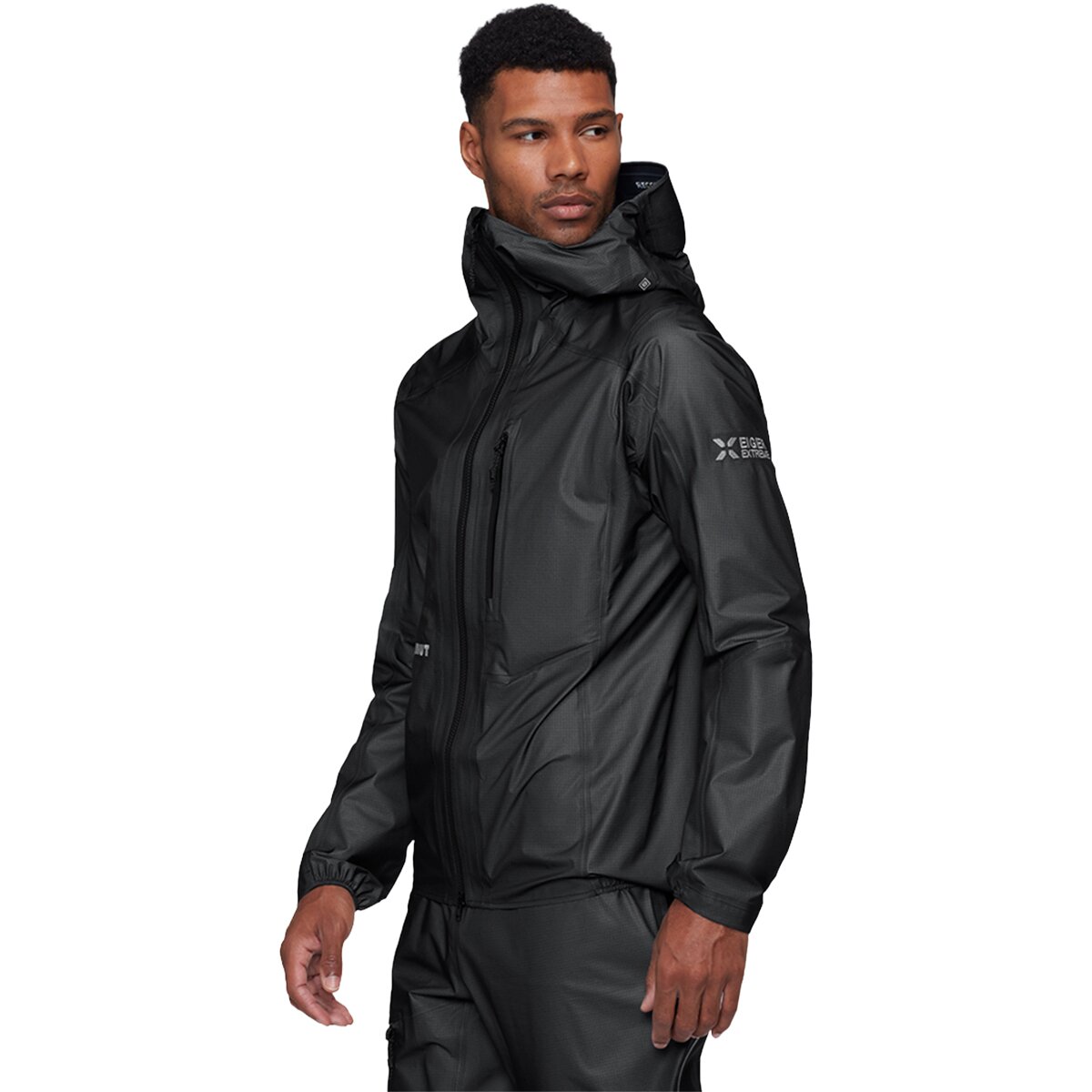Мужская куртка Mammut Eiger Nordwand Light HS Hooded, цвет: Чёрный — фото 9