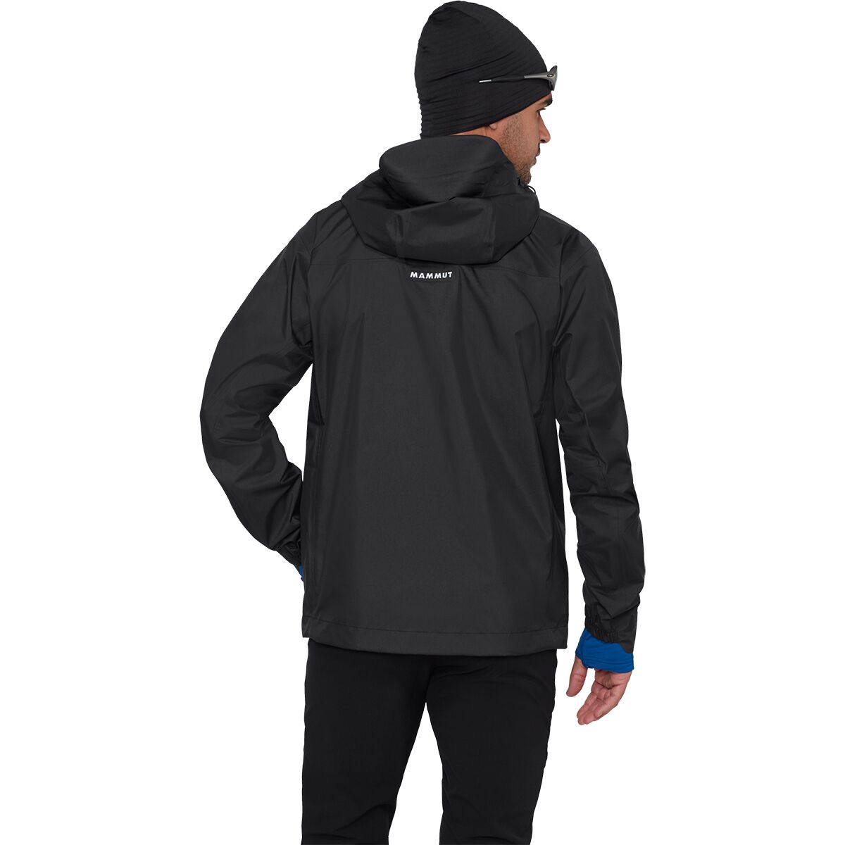 Мужская куртка Mammut Taiss Light HS Hooded, цвет: Чёрный — фото 8