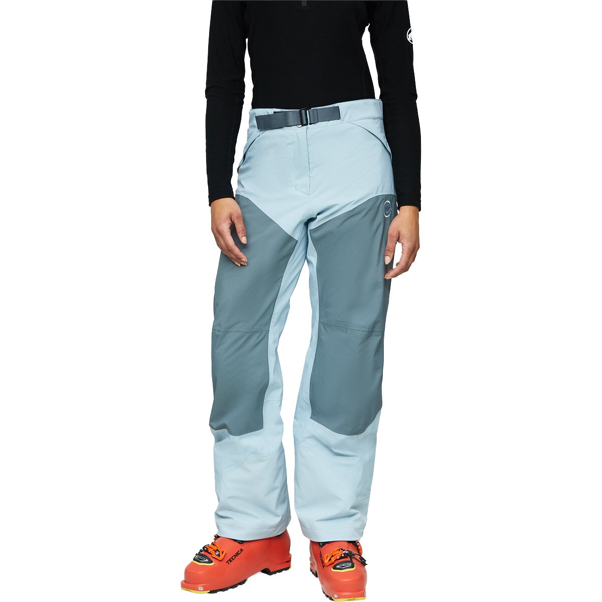 Женские брюки Mammut Haldigrat GTX HS Thermo, цвет: Nebla/Strata — фото 1