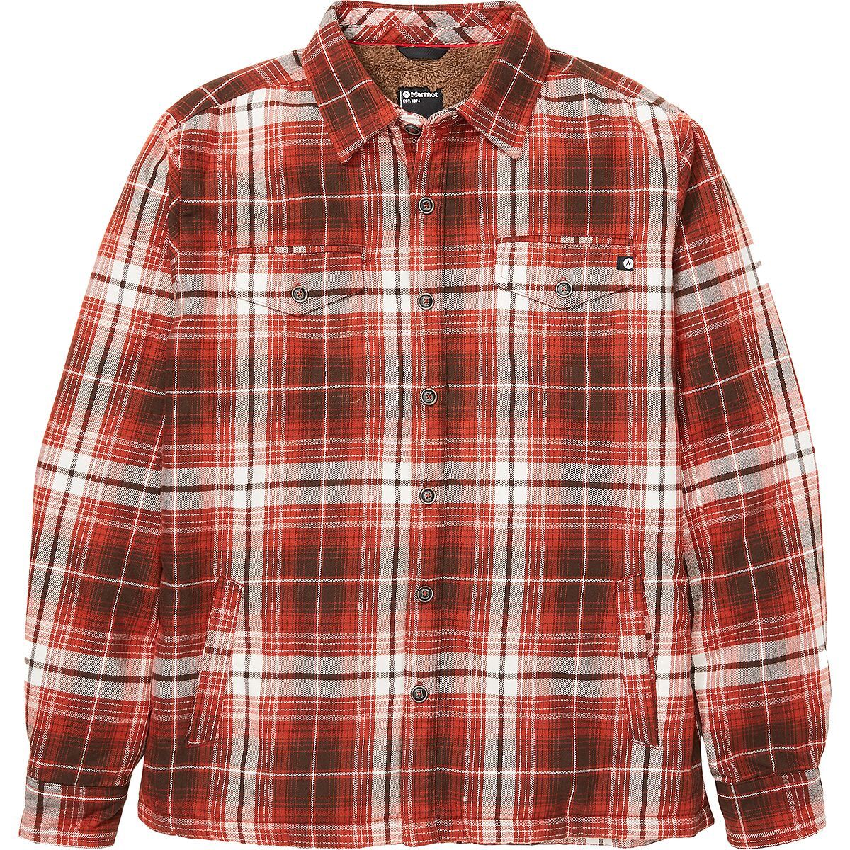marmot ridgefield sherpa flannel