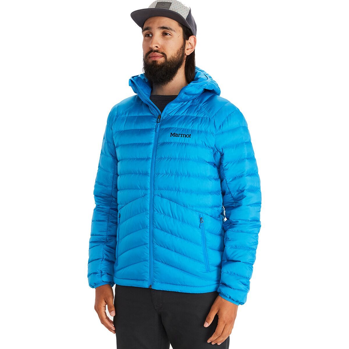 Marmot Highlander Down Hooded Jacket Men's Clothing