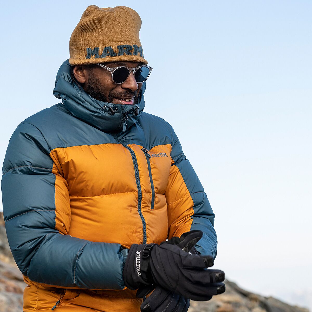 Marmot Guides Down Hooded Jacket - Men's | Backcountry.com