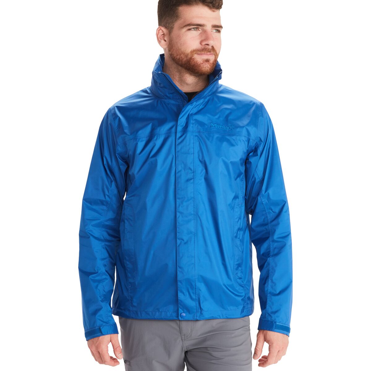 Marmot Men's PreCip Eco Rain Jacket Black Size Large