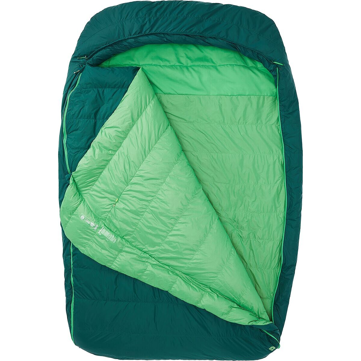 Marmot Yolla Bolly Doublewide 30 Sleeping Bag 30F Down Hike & Camp