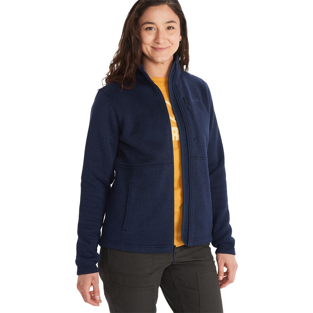 Женская куртка Marmot Drop Line, цвет: Тёмно-синий