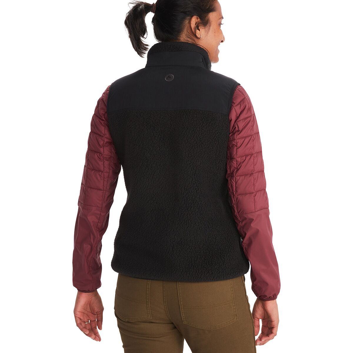 Marmot Women's Wiley Vest Black -Ivory Size X-Small