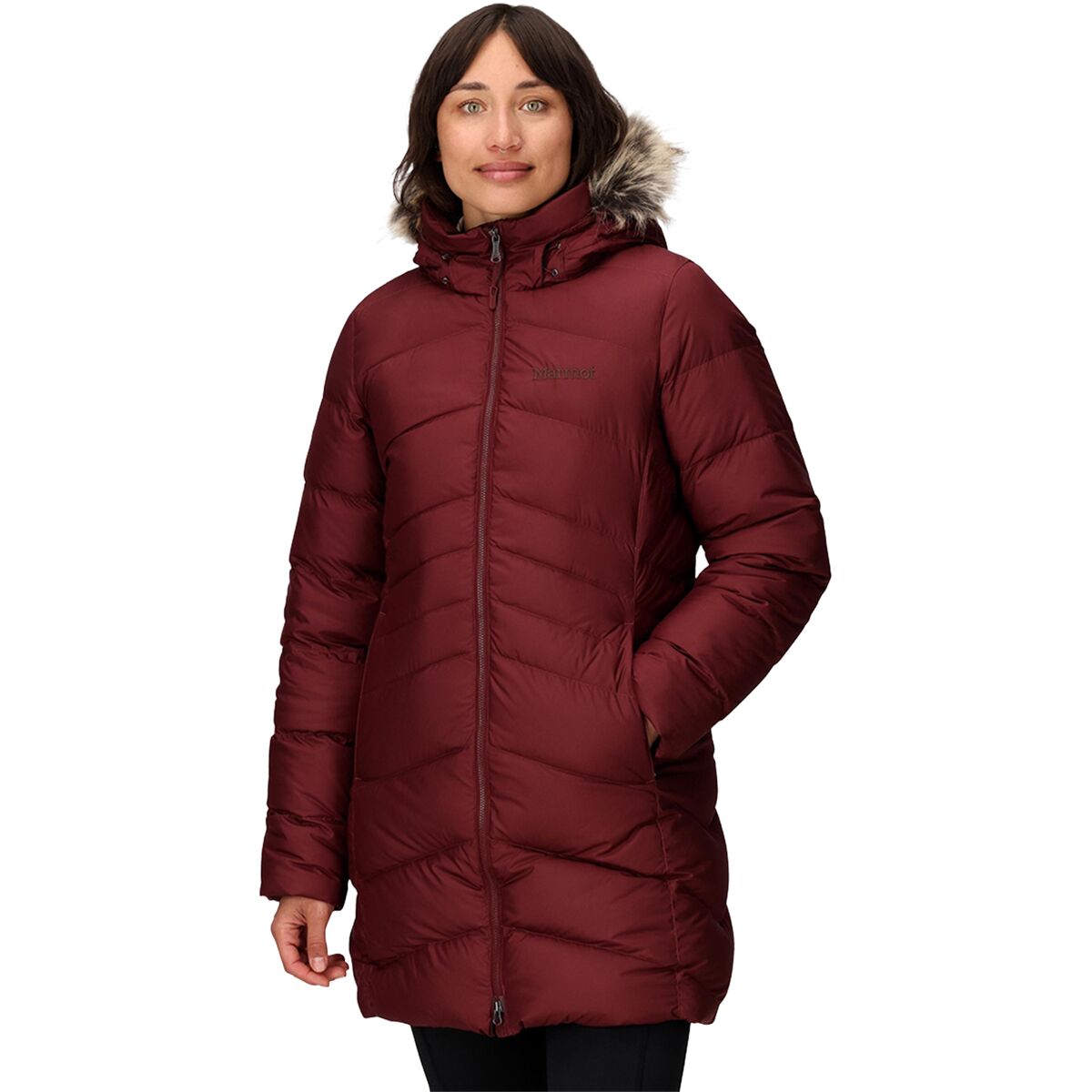 Женское пальто Marmot Montreal, цвет: Ягодный