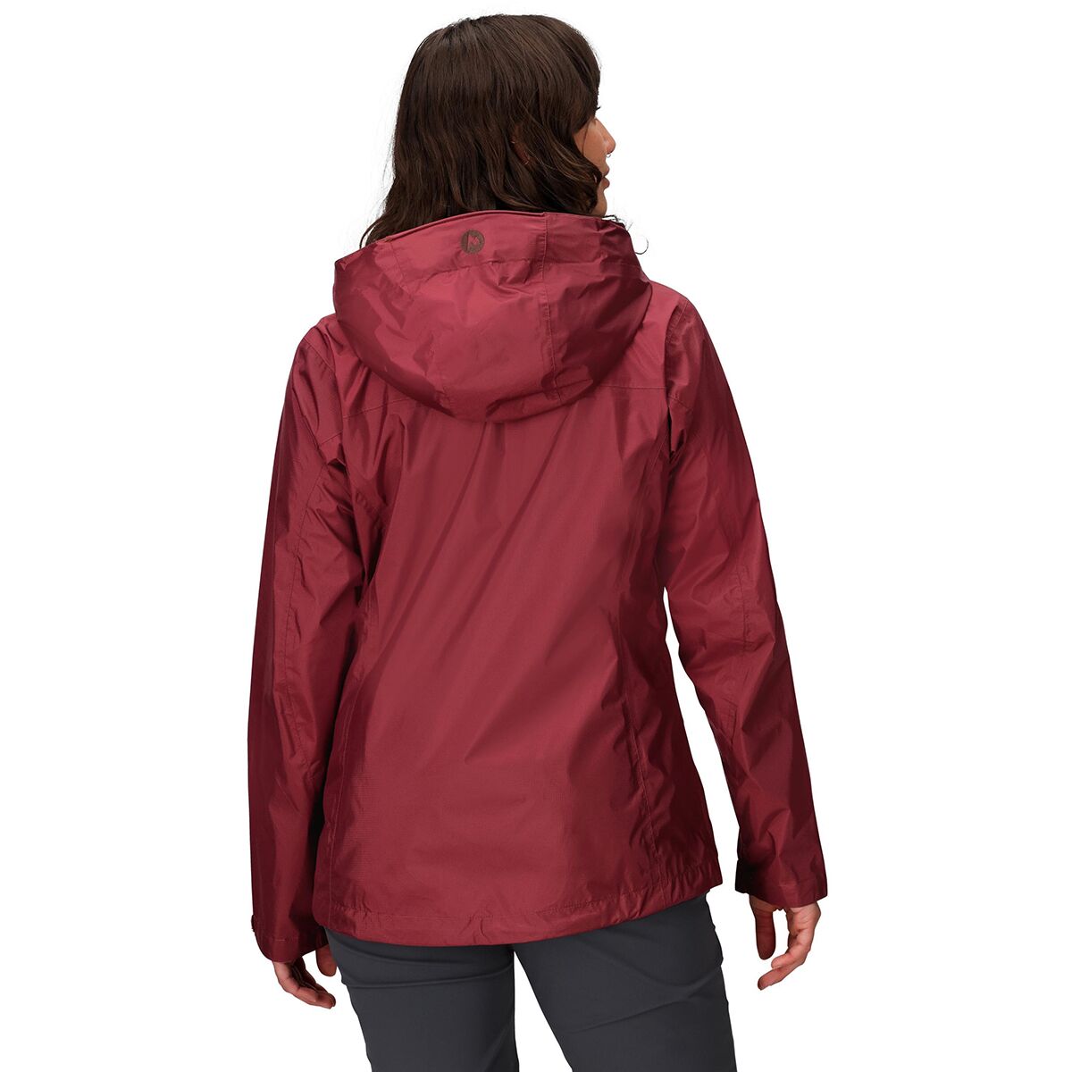 Женская куртка Marmot PreCip Eco, цвет: Ягодный — фото 6