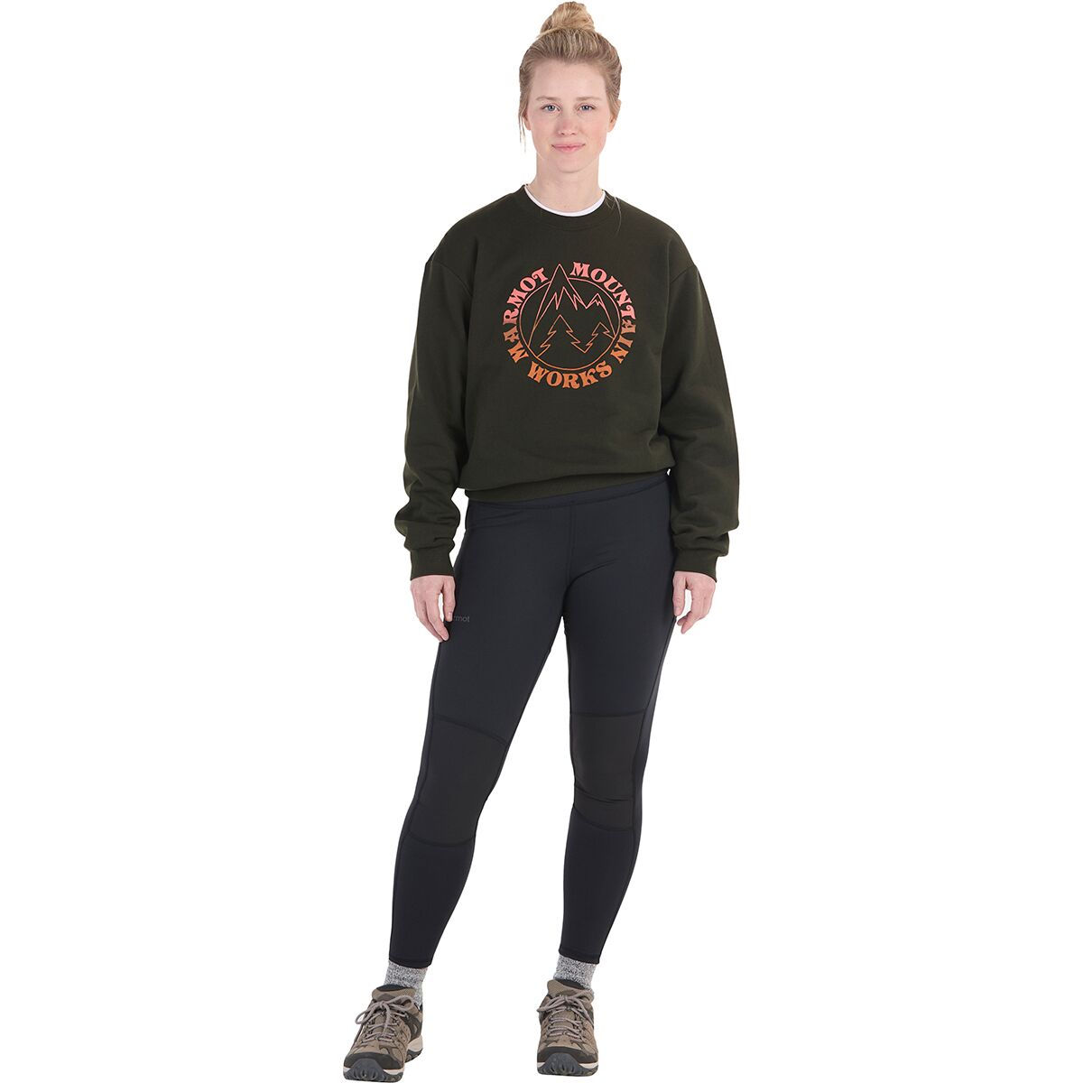 Marmot Retro Mountain Boxy Crew Sweatshirt - Women´s